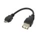 Logilink Micro-USB apa - USB-A anya adapter AU0030()