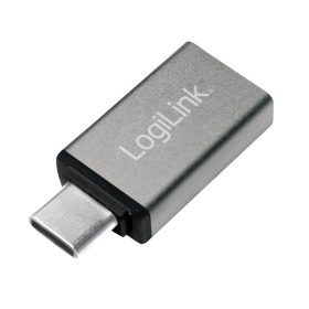   Logilink USB 3.2 Gen1 Type-C apa -> USB-A 3.0 anya adapter ezüst (AU0042)