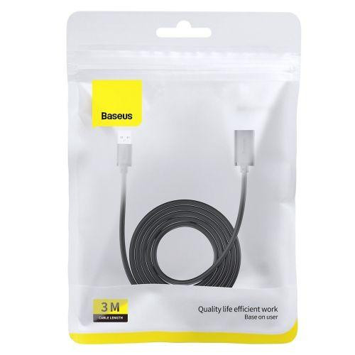 Baseus AirJoy Series USB 3.0 Extension cable 3m, Black (B00631103111-04)