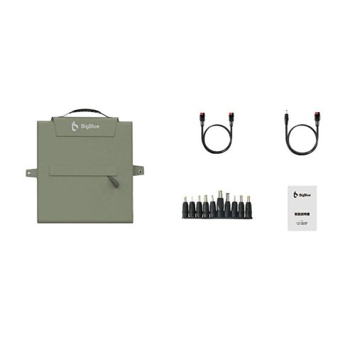 BigBlue B446 fotovoltaikus napelem panel / Napelemes töltő 200W