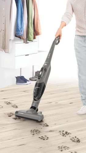 Bosch BBHF214R 2in1 álló porszívó, Szürke