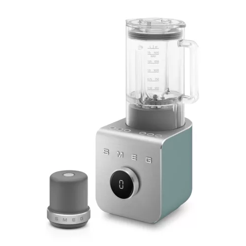 Smeg nagy teljesítményű vákuumos turmixgép (matt smaragdzöld) BLC02EGMEU