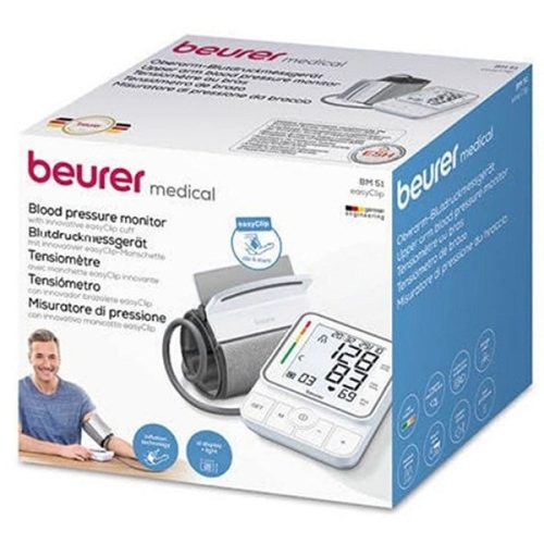 Beurer BM 51 EASYCLIP felkaros vérnyomásmérő (652.04)