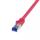 Logilink Patch kábel Ultraflex, Cat.6A, S/FTP, piros, 2 m