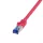 Logilink Patch kábel Ultraflex, Cat.6A, S/FTP, piros, 7,5 m