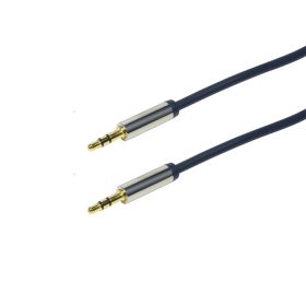  LogiLink 3.5mm Stereo apa/apa audio kábel 0.5m kék  (CA10050)
