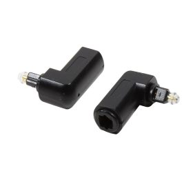   Logilink Toslink apa - Toslink anya derékszögű audio adapter fekete (CA1017)