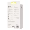 Baseus Crystal Shine USB-Lightning töltőkábel , 2,4A, 1.2 m, kék (CAJY000003)