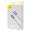 Baseus Crystal Shine USB-A - Lightning kábel 2m lila (CAJY000105)