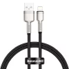 Baseus Cafule USB-A - Lightning kábel 0.25m fekete (CALJK-01)