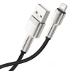 Baseus Cafule USB-A - Lightning kábel 0.25m fekete (CALJK-01)