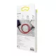 Baseus Cafule USB-Lightning töltőkábel, 2.4A, 1m, piros (CALKLF-B09)