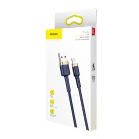   Baseus Cafule USB-Lightning töltőkábel  2m sötétkék (CALKLF-CV3)