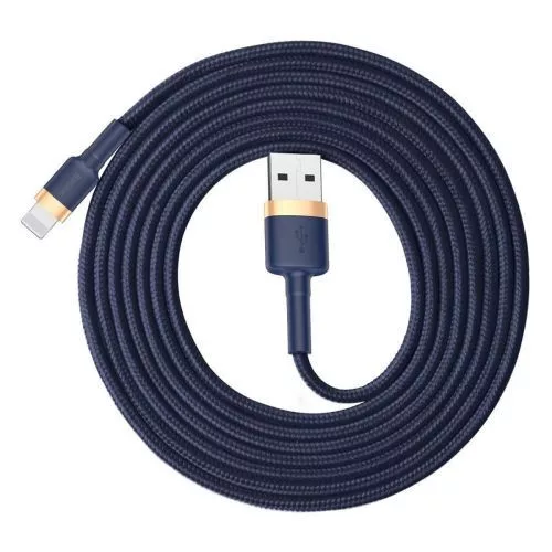 Baseus Cafule USB-Lightning töltőkábel  2m sötétkék (CALKLF-CV3)
