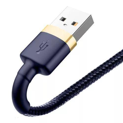 Baseus Cafule USB-Lightning töltőkábel  2m sötétkék (CALKLF-CV3)