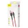 Baseus Cafule USB-Lightning töltőkábel 3 m piros (CALKLF-R09)