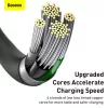 Baseus Superior USB töltőkábel, 2,4 A, 1 m, fekete (CALYS-A01)