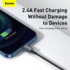 Baseus Superior USB töltőkábel, 2,4 A, 1 m, fekete (CALYS-A01)