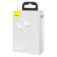 Baseus Superior USB-A - Lightning töltőkábel 1,5m fehér (CALYS-B02)