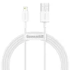 Baseus Superior USB-A - Lightning töltőkábel 1,5m fehér (CALYS-B02)