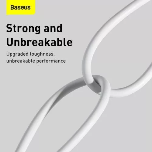 Baseus Superior USB-A - Lightning töltőkábel 1,5m fehér (CALYS-B02)