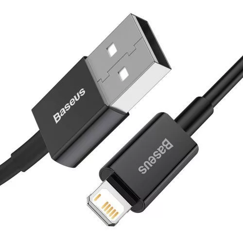 Baseus Superior USB-A - Lightning  töltőkábel 2 m fekete (CALYS-C01)