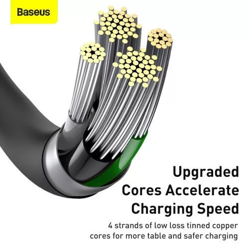 Baseus Superior USB-A - Lightning  töltőkábel 2 m fekete (CALYS-C01)