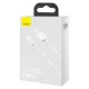 Baseus Superior USB-A --> Lightning 2,4A 2m fehér (CALYS-C02)
