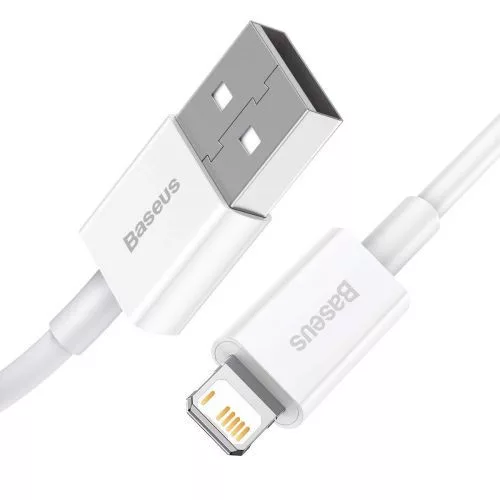 Baseus Superior USB-A --> Lightning 2,4A 2m fehér (CALYS-C02)