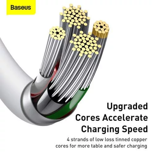 Baseus Superior USB-A --> Lightning 2,4A 2m fehér (CALYS-C02)