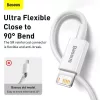 Baseus Superior USB-A --> Lightning 2,4A 2m fehér (CALYS-C02)