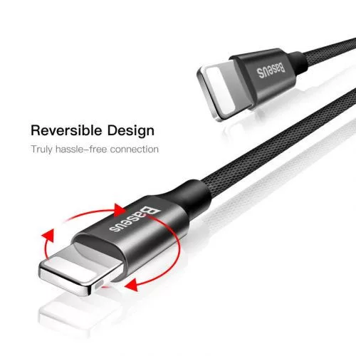 Baseus Yiven USB-A - Lightning kábel1.2m fekete (CALYW-01)