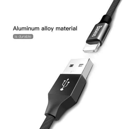 Baseus Lightning Yiven Apple Cable 2A 1.8m Black (CALYW-A01)
