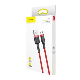 Baseus Cafule USB-Micro USB kábel 1m piros (CAMKLF-B09)