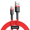 Baseus Cafule USB-Micro USB kábel 1m piros (CAMKLF-B09)