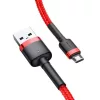 Baseus Cafule USB-Micro USB kábel 1m piros (CAMKLF-B09)