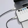 Baseus Cafule USB-C-Lightning töltőkábel, PD, 20W, 1m, fekete (CATLJK-A01)