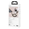 Baseus Cafule USB-C Lightning töltőkábel, PD, 20 W, 2m, fekete (CATLJK-B01)