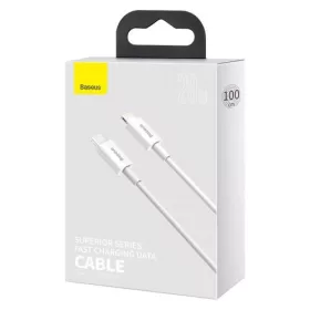   Baseus Superior USB-C - Lightning töltőkábel 20W PD 1 m fehér (CATLYS-A02 )