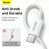 Baseus Superior USB-C - Lightning töltőkábel 20W PD 1 m fehér (CATLYS-A02 )