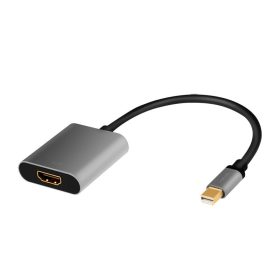   Logilink DisplayPort adapter, mDP/M-HDMI/F, 4K/60Hz, alu, 0,15 m
