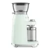 SMEG CGF03PGEU elektromos kávédaráló 15 őrlési fokozattal 50's Style Retro design , Pasztellzöld