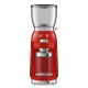 Smeg kávédaráló 50-es évek design (piros) CGF11RDEU