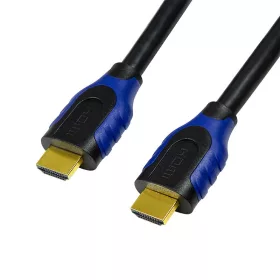 LogiLink HDMI apa-apa kábel 4K/60Hz fekete-kék 5m (CH0064)