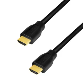   Logilink HDMI-kábel, A/M-A/M, 4K/60 Hz, CCS, fekete, 3 m (CH0102)