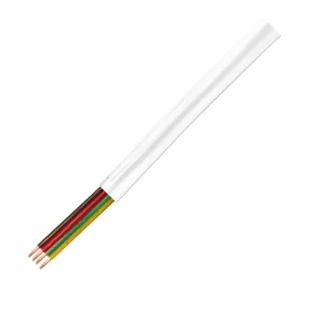   Logilink Telefon kábel, lapos, 4 eres, CCA, 6x 0,12 mm, 100 m (CM04W)