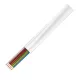 Logilink Telefon kábel, lapos, 6 eres, CCA, 6x 0,12 mm, fehér, 100 m