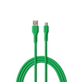 COLORUM USB-C KÁBEL 1,8M 3A ZÖLD
