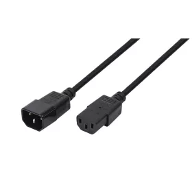   LogiLink tápkábel hosszabbító IEC C14 / IEC C13 3m fekete (CP110)