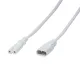 LogiLink IEC C8 -> IEC C7 hálózati tápkábel hosszabbító 2m fehér (CP132)